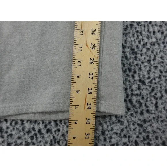 Hello Kitty Sanrio Gray Wide Leg Sweatpants Glitter Apple Graphic Womens Medium - Picture 6 of 9